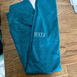 Fleo leggings teal Heather medium 28”